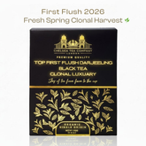 Top First Flush Darjeeling Organic Black Tea Clonal Luxury 2026