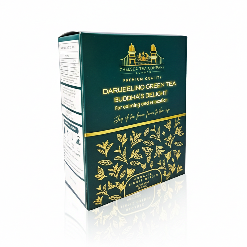 Darjeeling Ultra Premium Organic Green Tea Buddha's Delight.