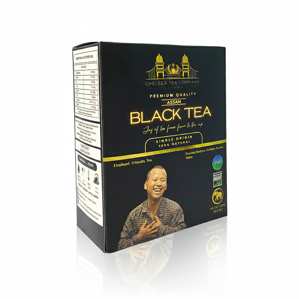 Tenzing Bodosa Luxury Assam Black Tea.