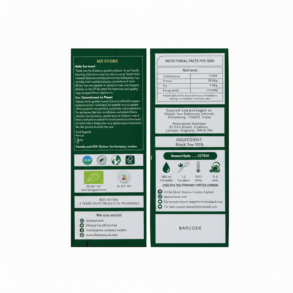 Darjeeling First Flush Premium Black Tea Fully Organic 2026