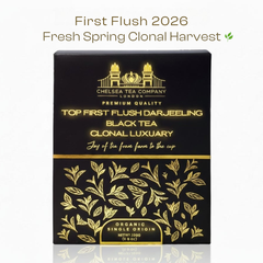 Top First Flush Darjeeling Organic Black Tea Clonal Luxury 2026